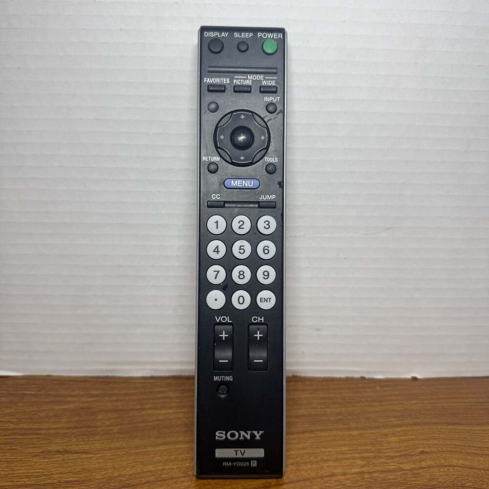 GENUINE SONY RM-YD025 LCD TV REMOTE KDL-40S4100 KDL-46S4100 KDL-52S4100 MINT OEM